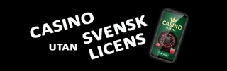 Casinoutansvensklicens